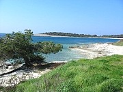 Banjole - verso la punta estrema della baia